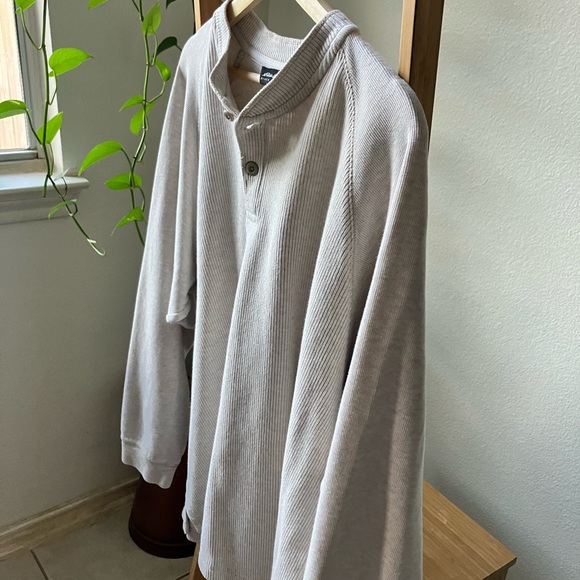 EDDIE BAUER Crewneck Button Pullover Sweatshirt Size XL - Picture 6 of 6